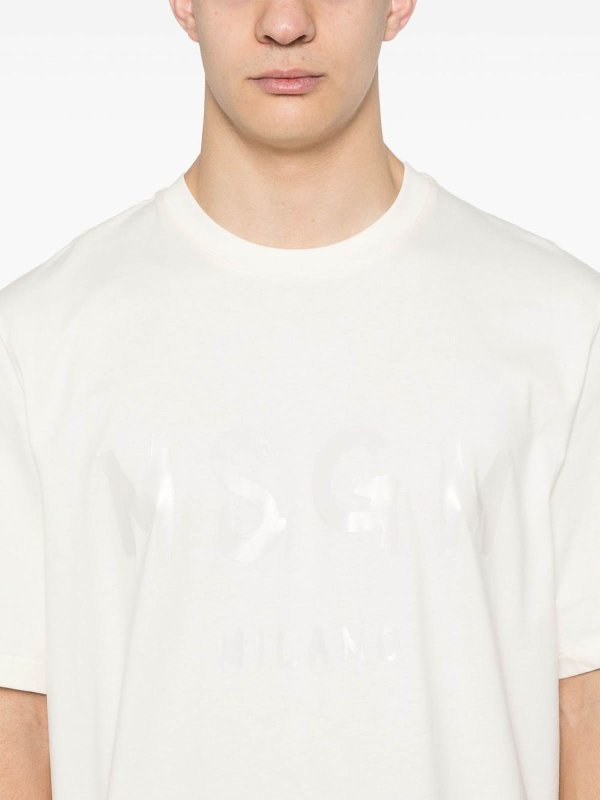 m.s.g.m.: T-shirts online - T-Shirt - Weiß