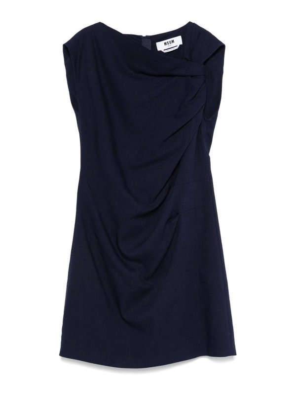 m.s.g.m.: Kurze Kleider - Kurzes Kleid - Blau
