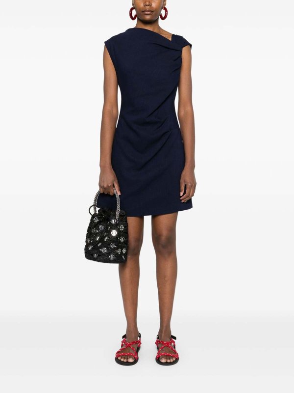 m.s.g.m. buy online Kurzes Kleid - Blau