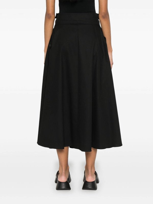 The Best Shops m.s.g.m.: Jupes longues - Jupe Longue - Noir