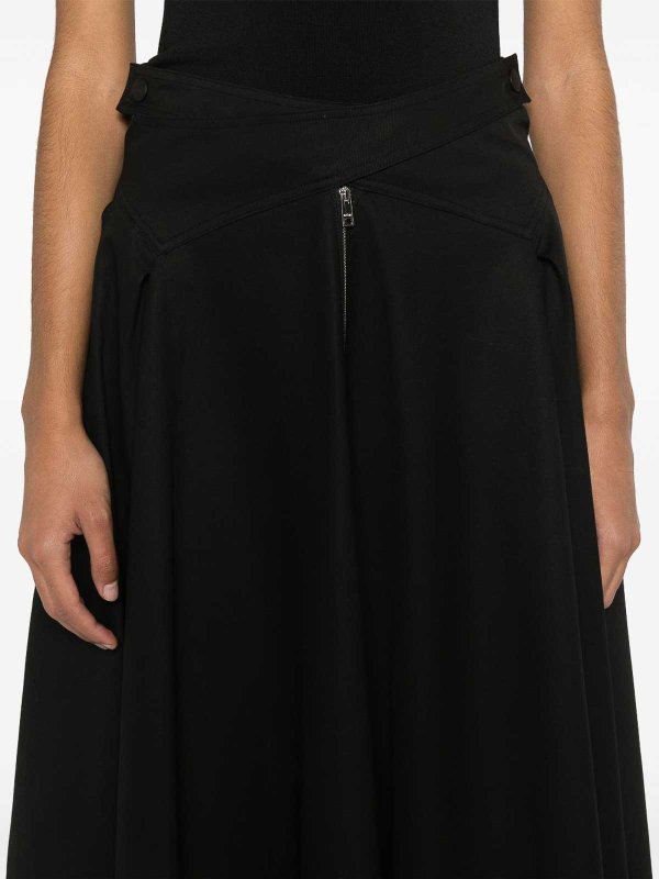 m.s.g.m. buy online Jupe Longue - Noir