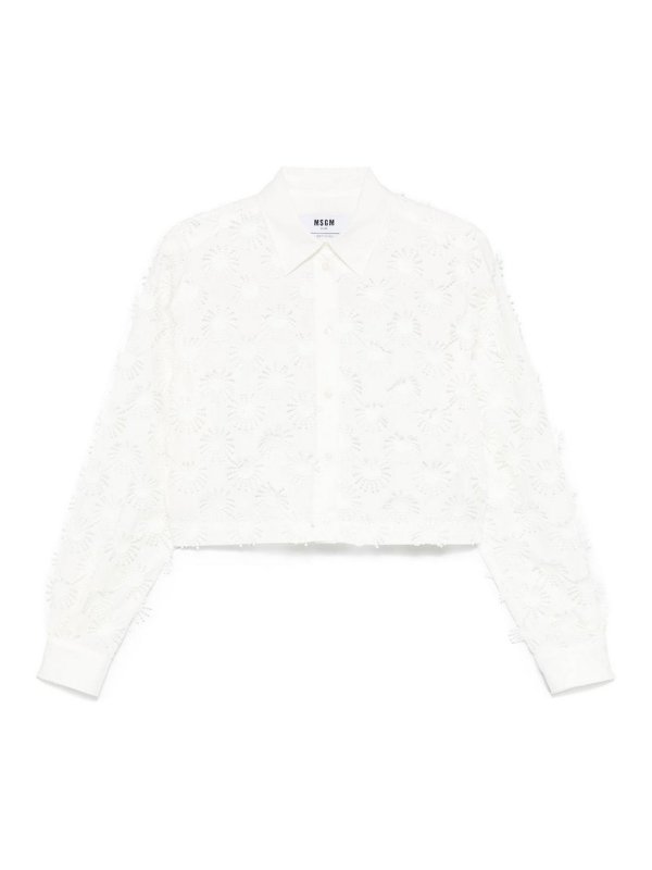 m.s.g.m.: Hemden - Hemd - Weiß