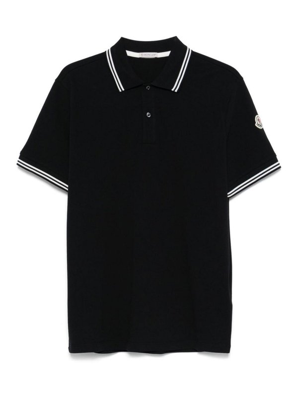 MONCLER: Polos - Polo - Azul