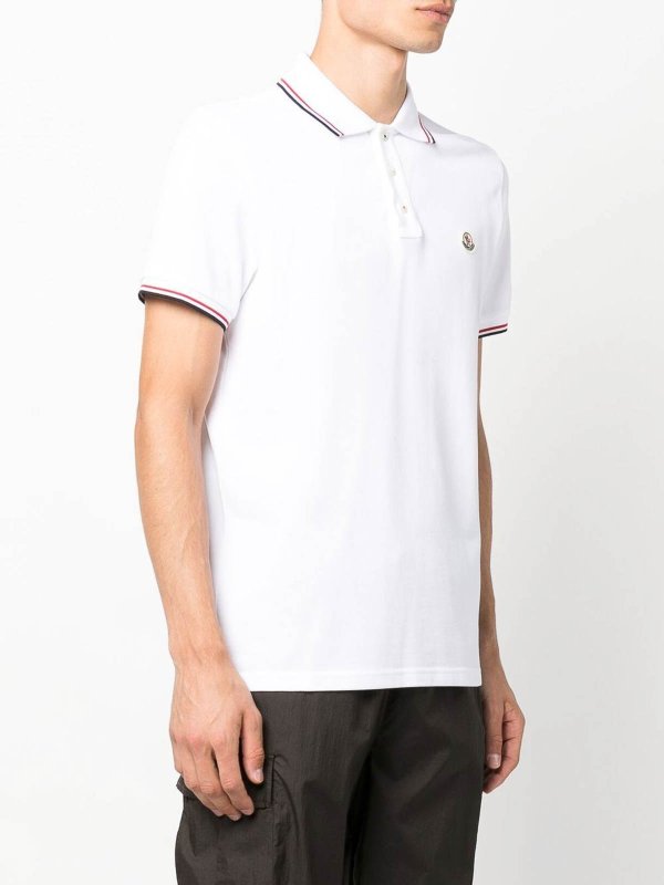 Polo - Blanc shop online: MONCLER