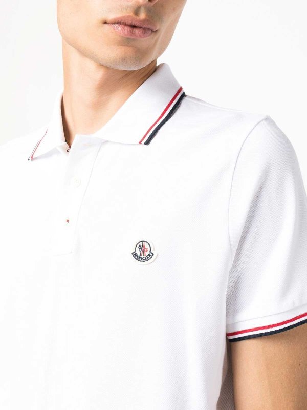 MONCLER buy online Polo - Blanc