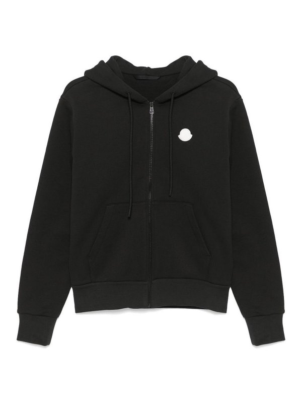 MONCLER: Sudaderas y suéteres - Sudadera - Gris