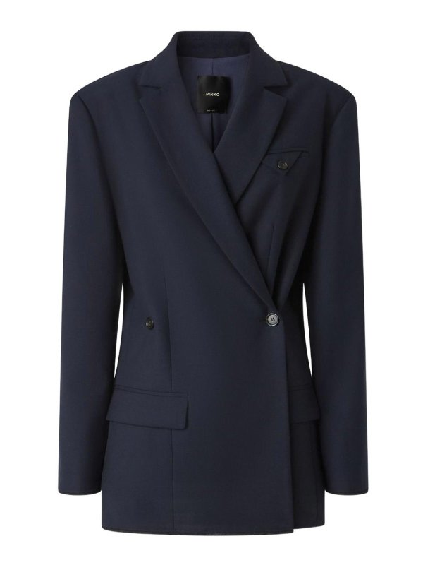 Pinko: blazers - Double-Breasted  Blazer