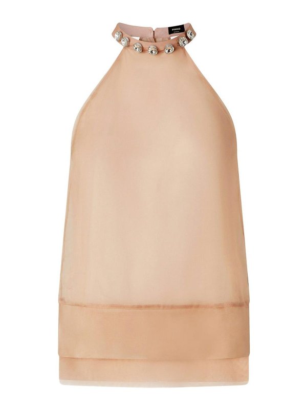Pinko: Tops und Tank Tops - Top - Nude