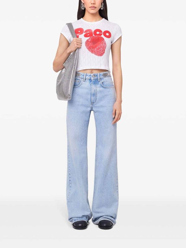 RABANNE: T-shirts online - T-Shirt - Weiß