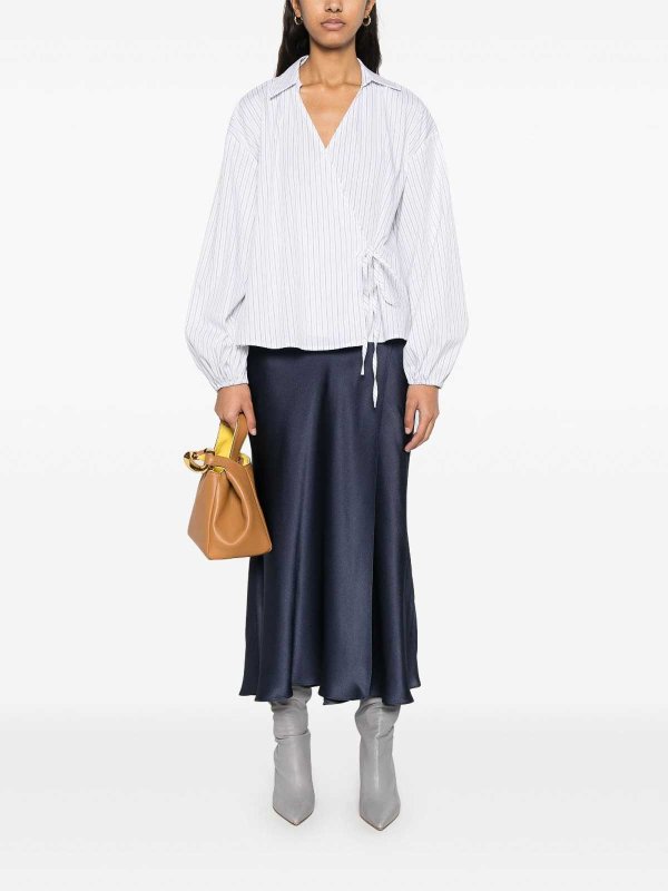 Bluse - Weiß shop online: Semicouture