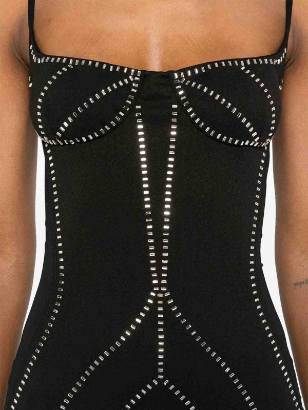 The Attico buy online 膝丈ドレス - 黒