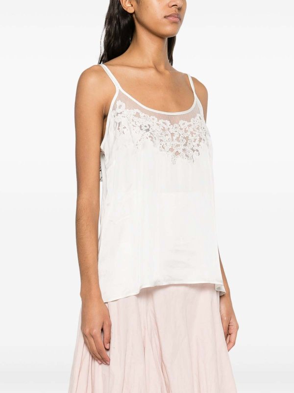 Tシャツ - 白 shop online: TWINSET