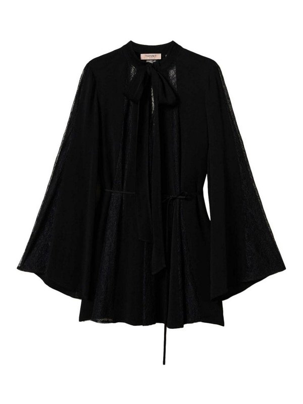 TWINSET: ブラウス - ブラウス - 黒