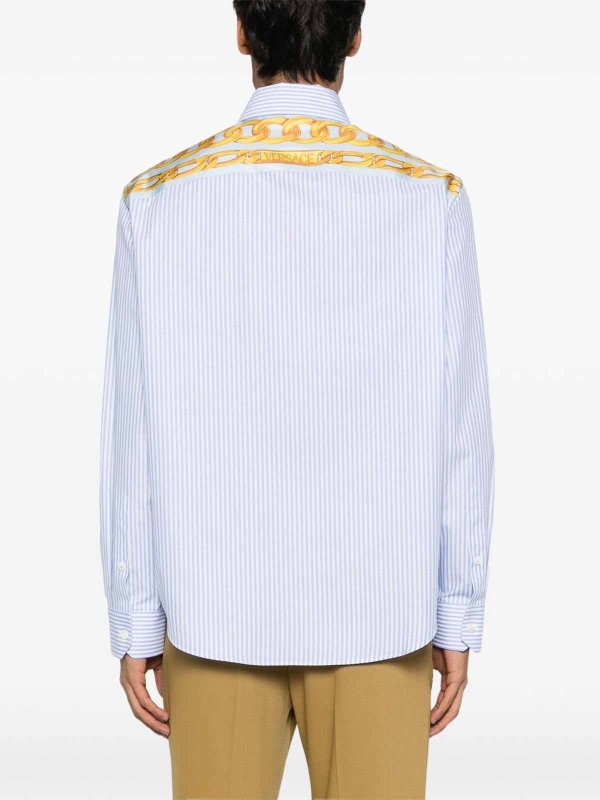 The Best Shops VERSACE: シャツ - シャツ - ライトブルー