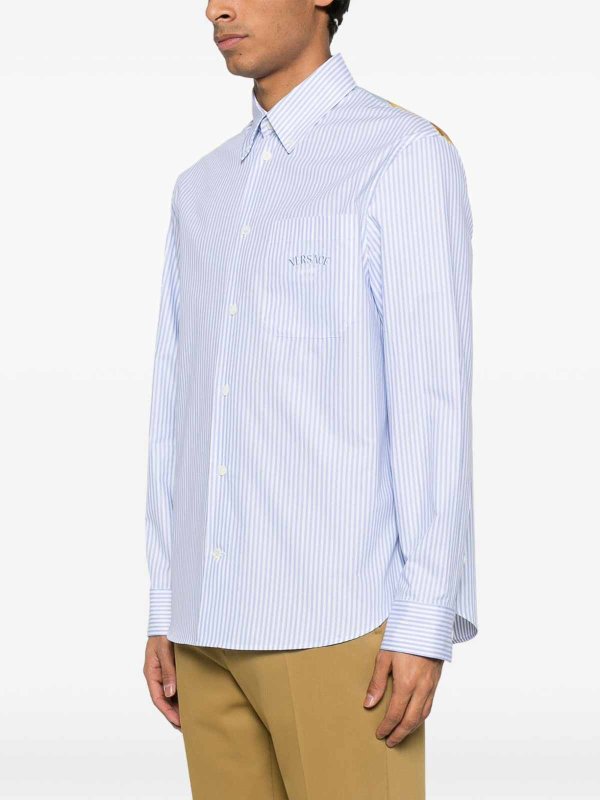 シャツ - ライトブルー shop online: VERSACE