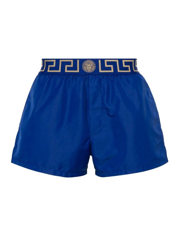 VERSACE: Badeanzüge und Badehosen - Badeanzug - Blau