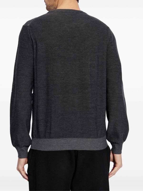 ALEXANDER MCQUEEN: crew necks online - Skull Crewneck Jumper