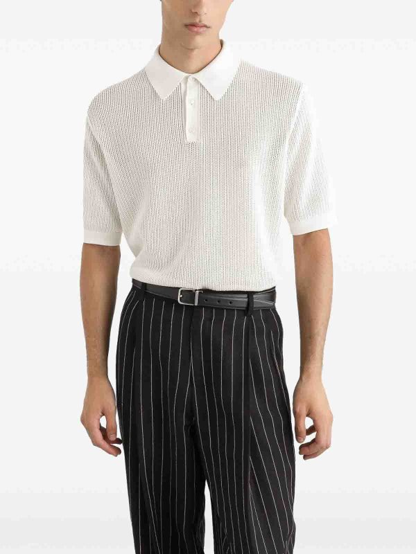 The Best Shops DOLCE & GABBANA: ポロシャツ - ポロシャツ - 白