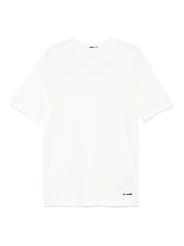 JIL SANDER: Camisetas - Camiseta - Blanco
