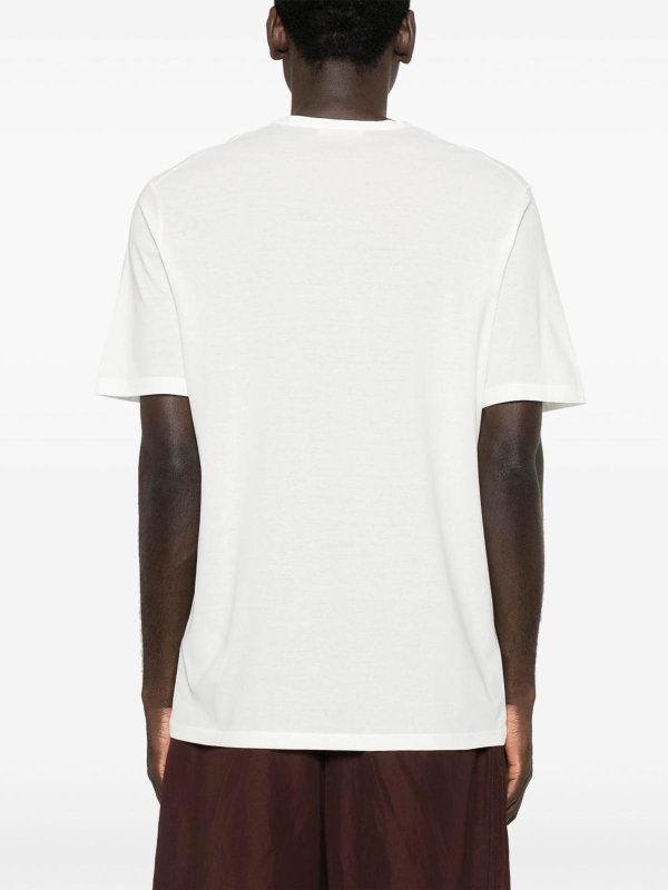 JIL SANDER: Camisetas online - Camiseta - Blanco