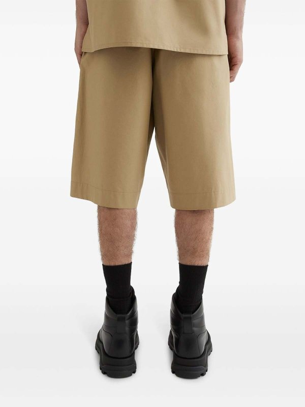 ショートパンツ - ベージュ shop online: JIL SANDER