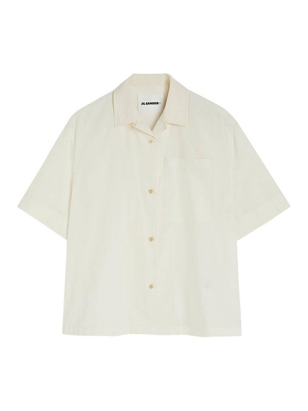 JIL SANDER: Hemden - Hemd - Weiß