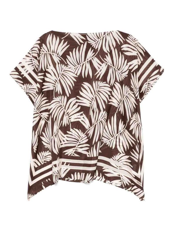 SEVENTY: スカーフ - スカーフ - ブラウン