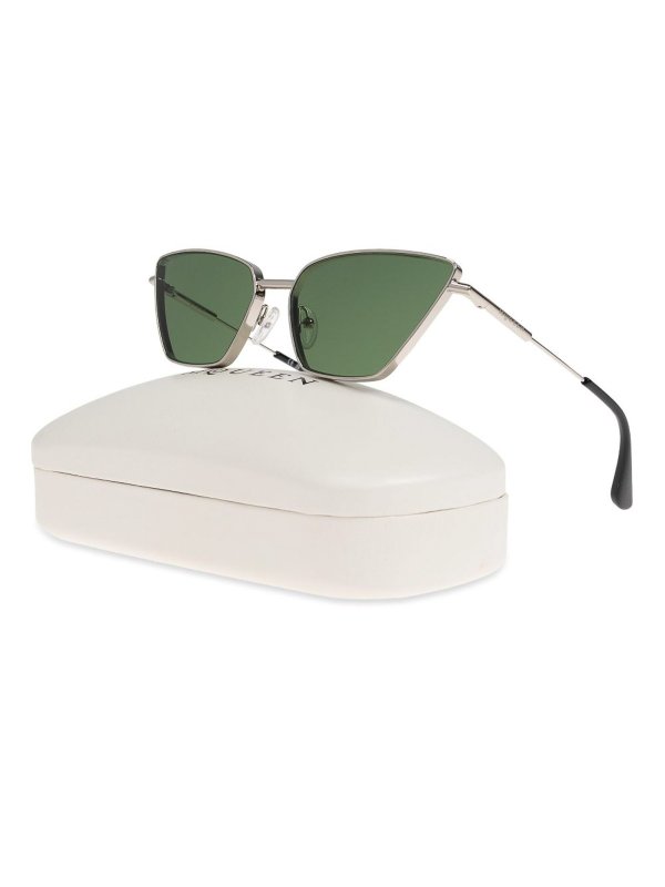 ALEXANDER MCQUEEN: Sonnenbrillen online - Sonnenbrille - Silber