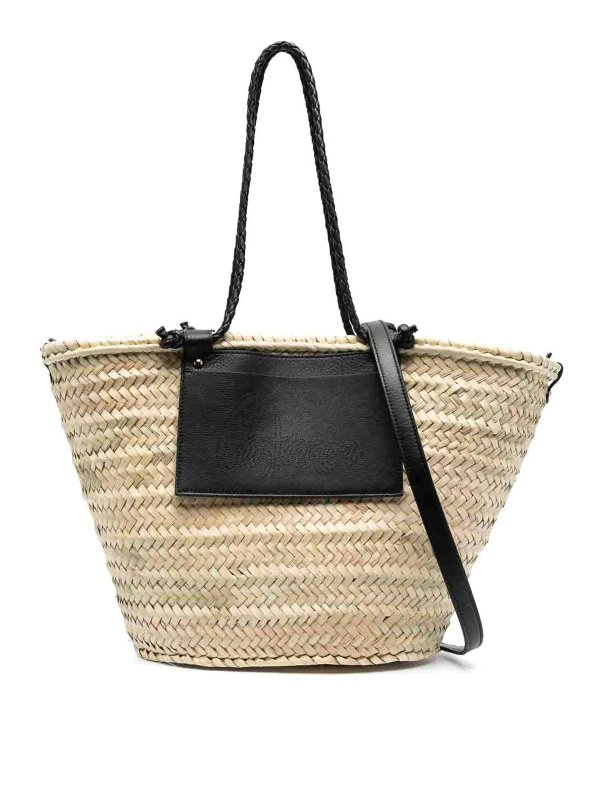 CASTANER: トートバッグ - トートバッグ - 黒