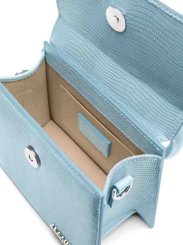 JACQUEMUS: Schultertaschen online - Schultertasche - Hellblau