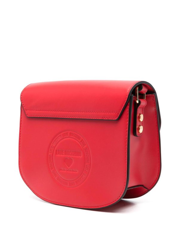 クロスボディバッグ - 赤 shop online: LOVE MOSCHINO
