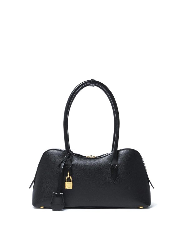 STELLA McCARTNEY: shoulder bags - Black Stella Ryder Shoulder Bag