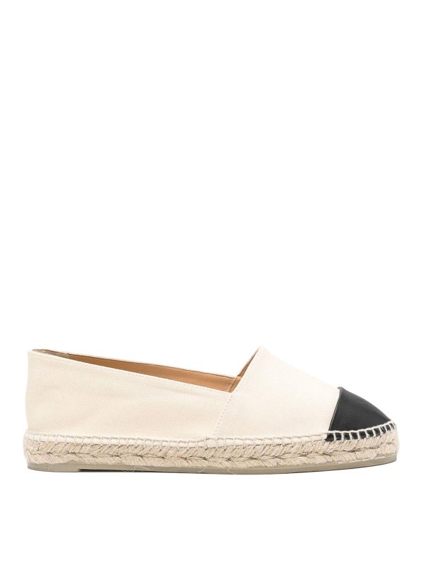 CASTANER: espadrillas - Katty Flat espadrilles con punta nera