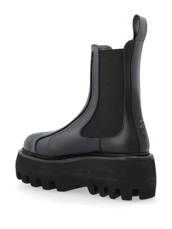 The Best Shops ALEXANDER MCQUEEN: Black Leather Chelsea Boots
