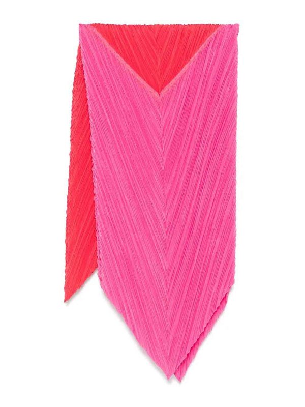 PLEATS PLEASE ISSEY MIYAKE: Stolen und Schals - Stola - Weiß