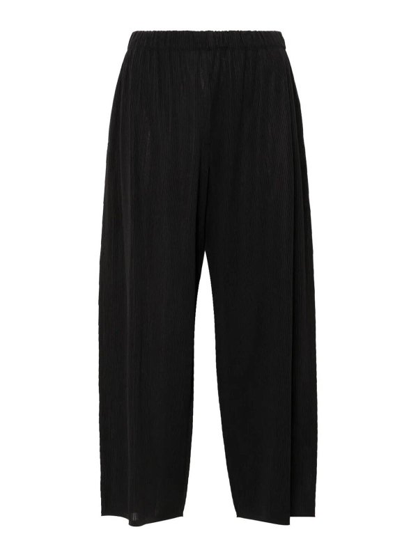 PLEATS PLEASE ISSEY MIYAKE: casual trousers - Pants