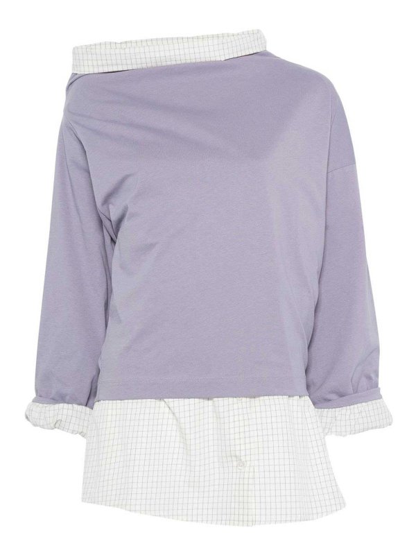 DRIES VAN NOTEN: トップス＆タンクトップ - トップ/タンクトップ - 白