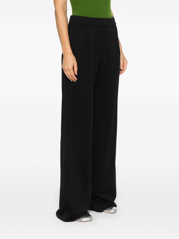 The Best Shops DRIES VAN NOTEN: カジュアルトラウザー - カジュアルパンツ - 黒