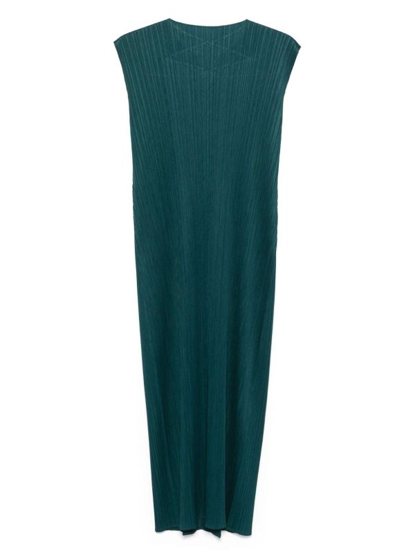 PLEATS PLEASE ISSEY MIYAKE: ニーレングスドレス online - 膝丈ドレス - 白