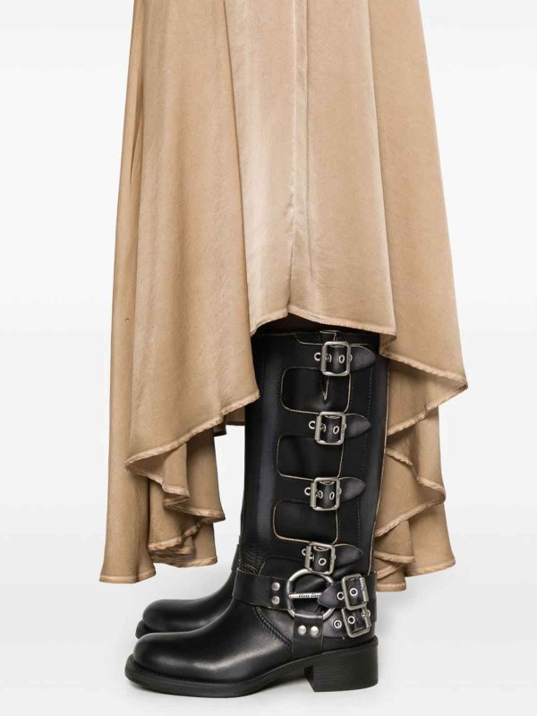 UMA WANG: ニーレングススカート＆ミディ丈 online - 膝丈/ミディスカート - ベージュ