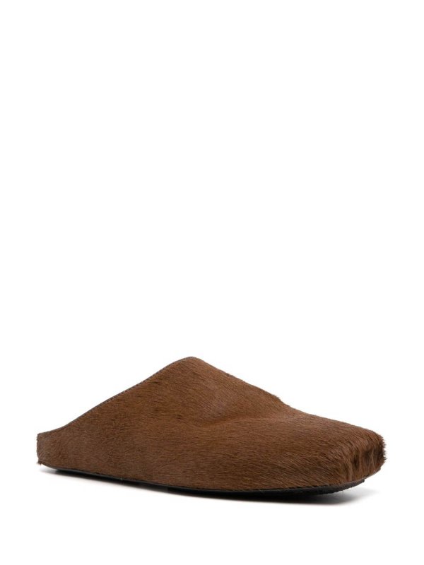 Sabot con pelo shop online: UMA WANG