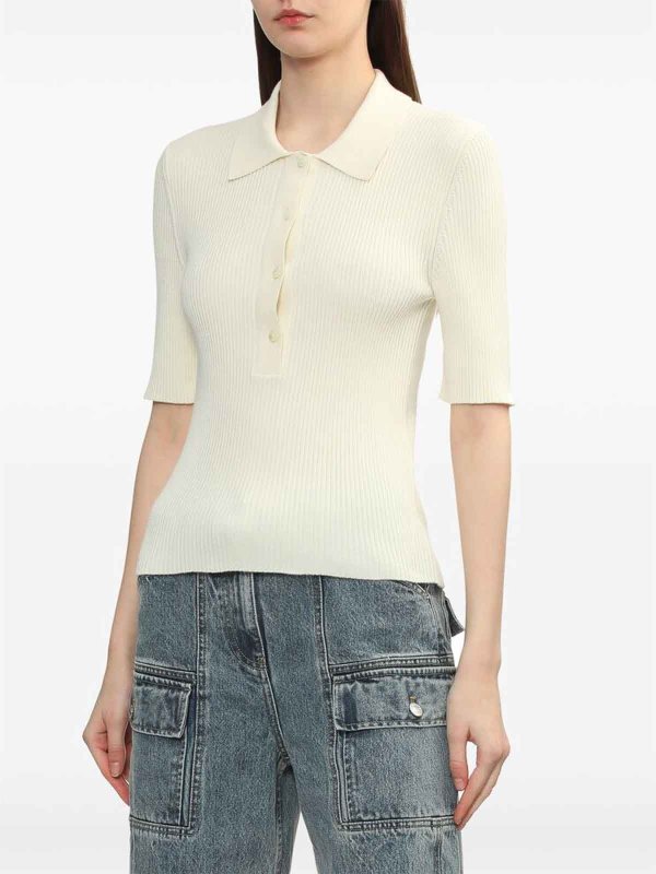 Rundhalspullover - Weiß shop online: A.P.C.