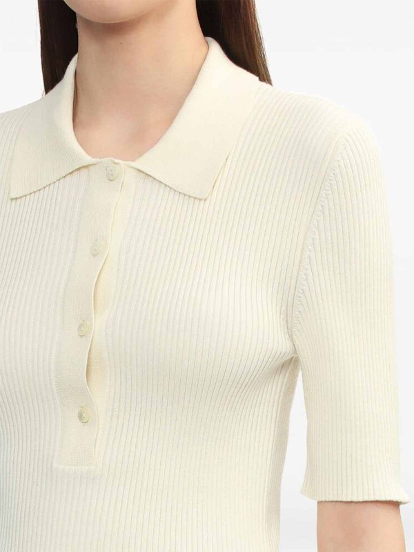 The Best Shops A.P.C.: Rundhalspullover - Weiß