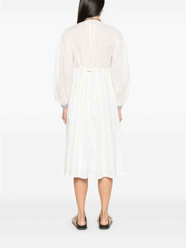 The Best Shops A.P.C.: Robe longueur genou - Robe Au Genou - Blanc