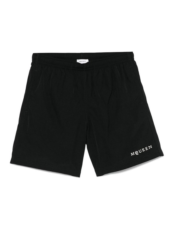 ALEXANDER MCQUEEN: Strandaccessoires - Strandaccessoire - Schwarz