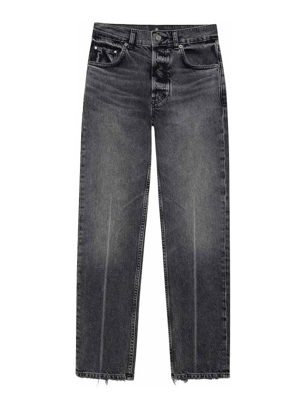 ANINE BING: Jeans évasés - Jean Bootcut - Gris