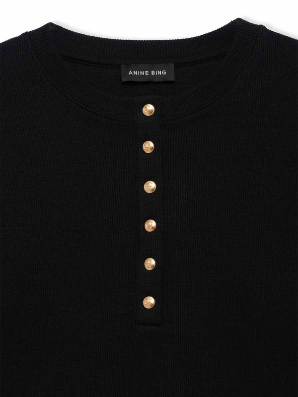 ANINE BING: クルーネック online - クルーネック - 黒