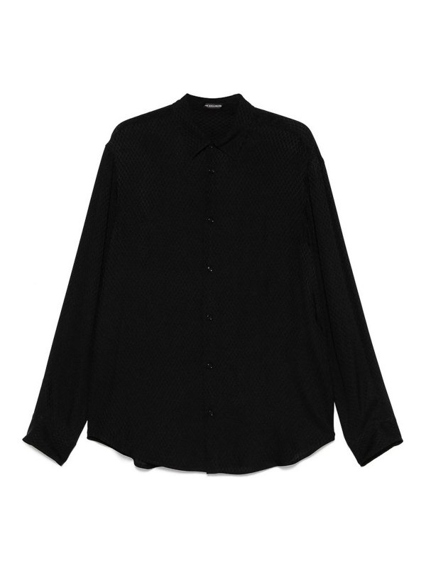 ANN DEMEULEMEESTER: Camisas - Camisa - Negro