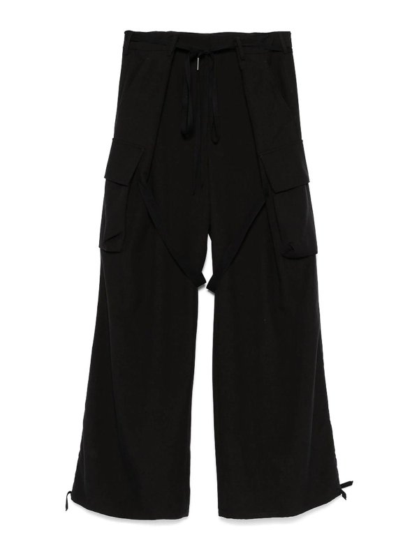 ANN DEMEULEMEESTER: casual trousers - Pants
