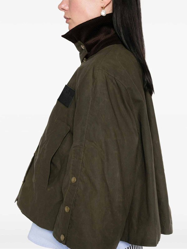 カジュアルジャケット - 緑 shop online: BARBOUR